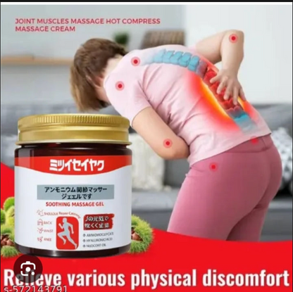 KindFit Soothing Massage Gel for Joint & Muscle Pain Relief